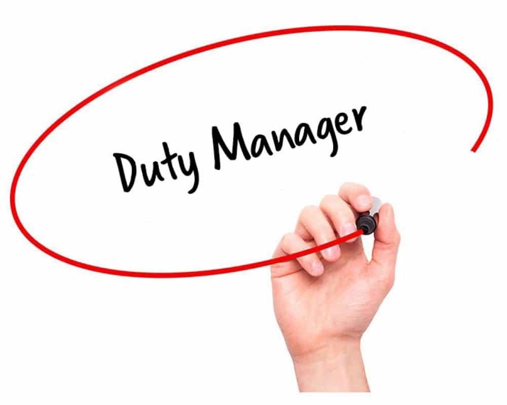 Duty Manager/Job In Qatar